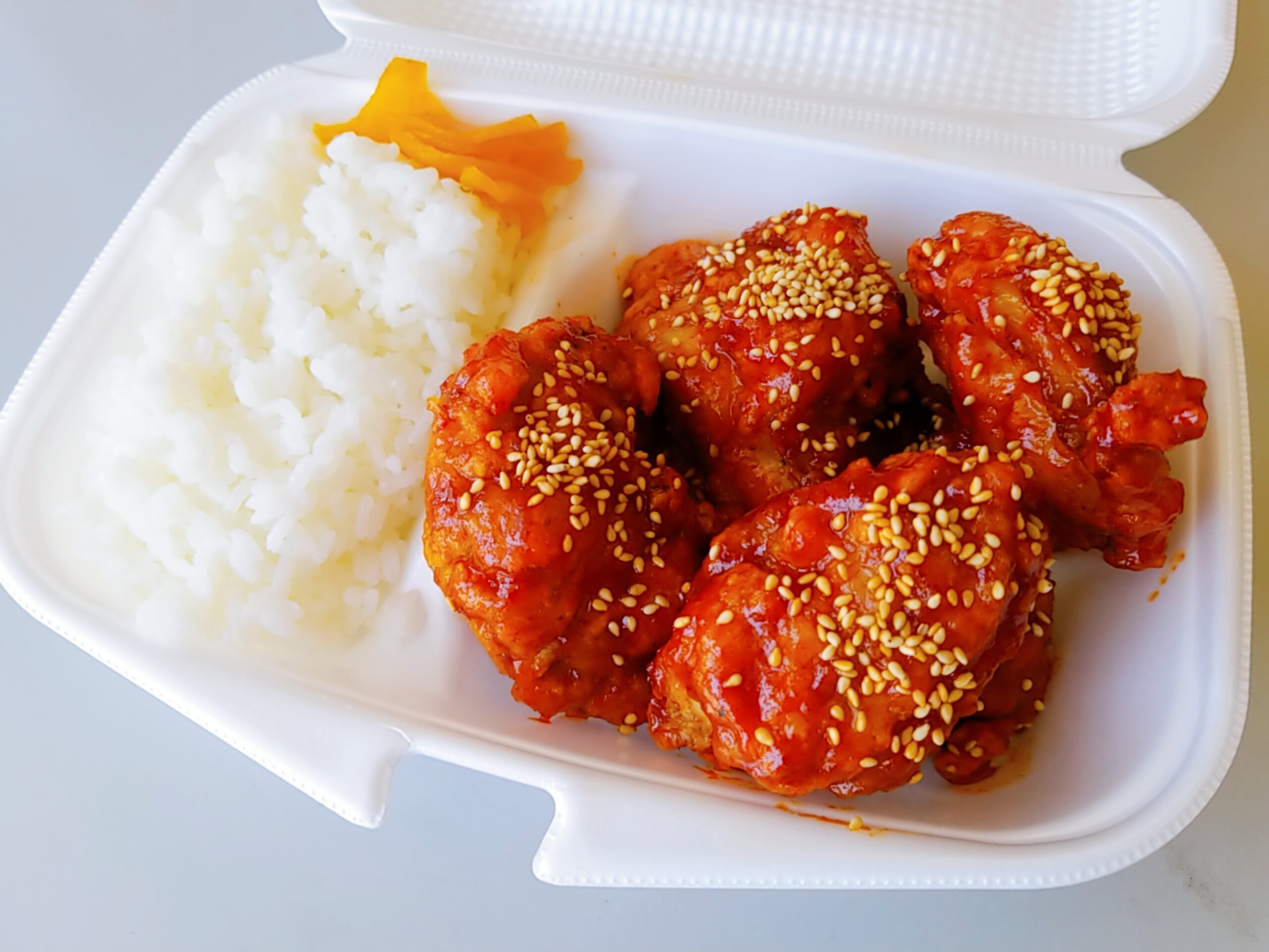 ヤンニョムチキン弁当 3個入 Deli Lab デリラボ 徳島市でナチュラル弁当 おもてなし弁当 オードブルの配達